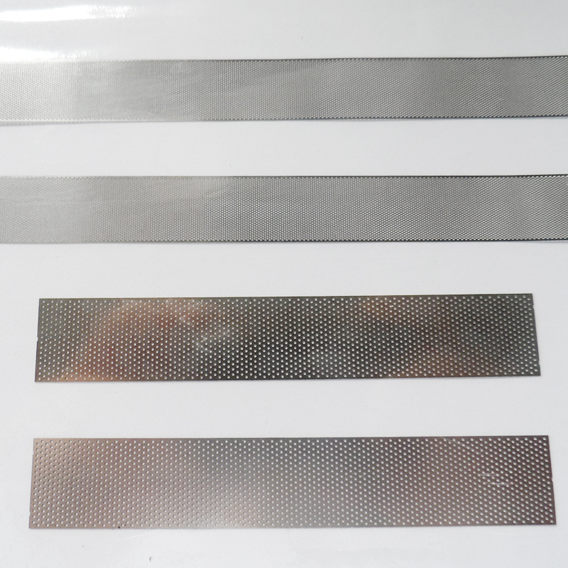 photo chemical etched perforated metal sheet